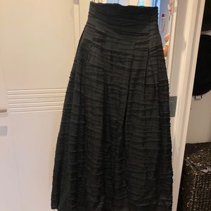 H & M conscious exclusive black dress